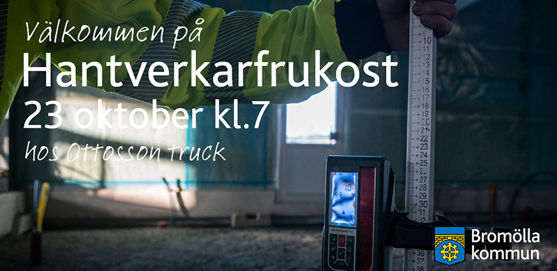 [Arkiverad] Välkommen på hantverkarfrukost den 23 oktober!