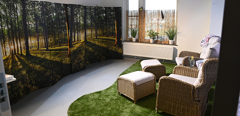 Semesterkänsla på Bromöllas äldreboenden