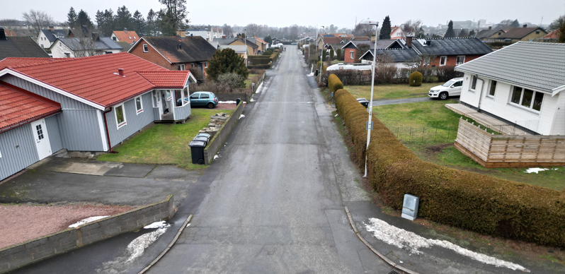 Schaktarbete Åbygatan och Barumsvägen