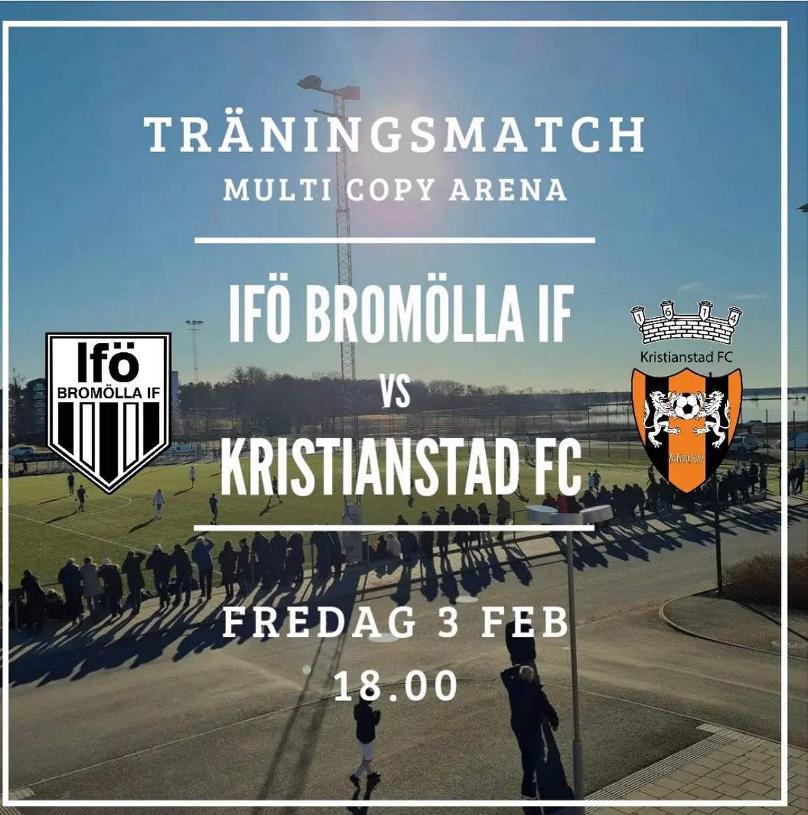 Träningsmatch Ifö Bromölla IF - Kristianstads FC
