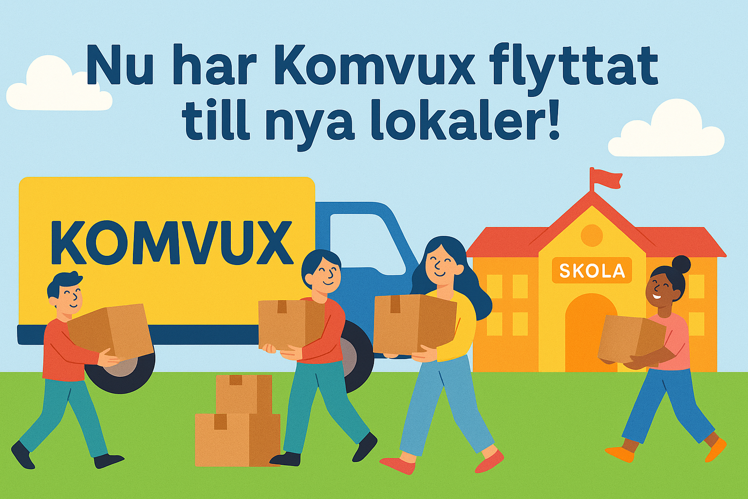 Nu har komvux flyttat till nya lokaler!
